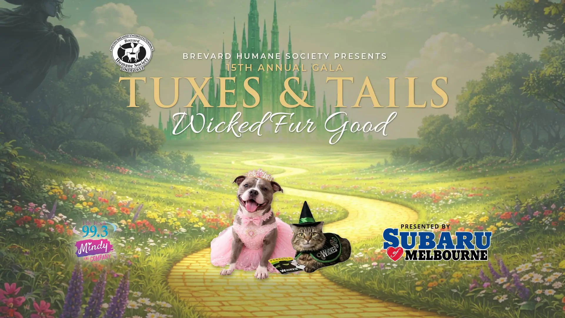 15th Annual Tuxes & Tails Gala logo
