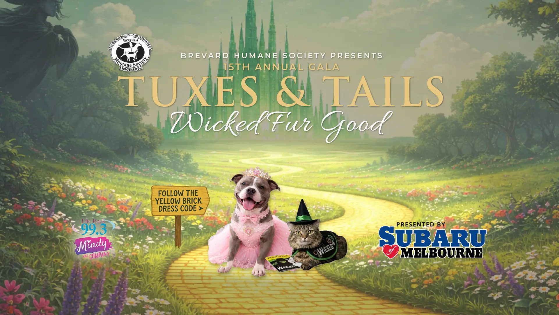 15th Annual Tuxes & Tails Gala logo