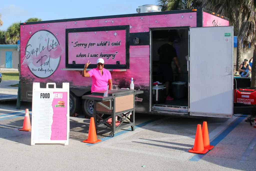 Simple Life Food Truck Vendor at 2026 East Coast Dog Surfing Festival