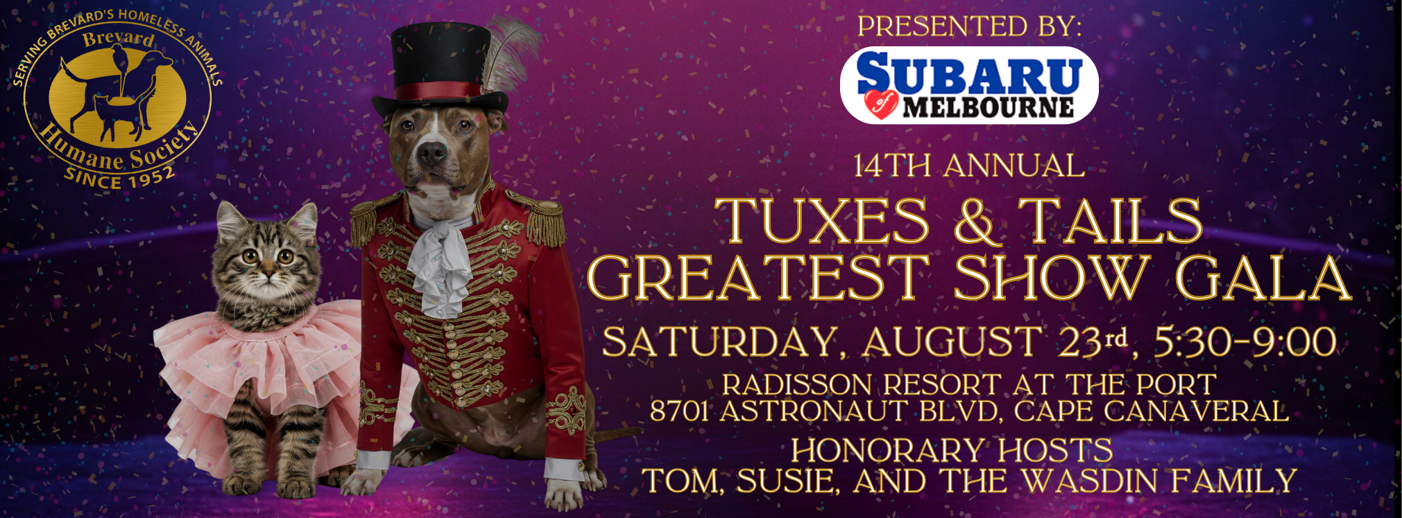 Tuxes and Tails 13 Annual Gala